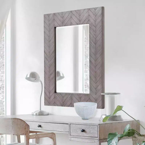 42"x42" Kenton Sunburst Iron Frame Wall Mirror: Modern Decor, No Assembly, Wall Mount