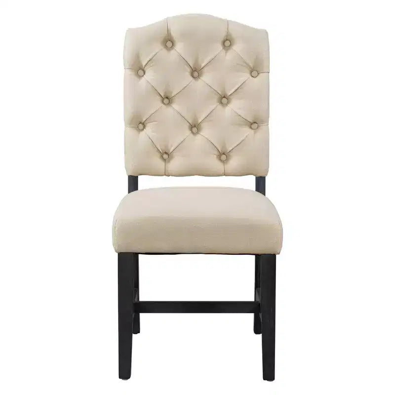 Retro Style Dining Table with Extendable Table and 4 Upholstered Chairs
