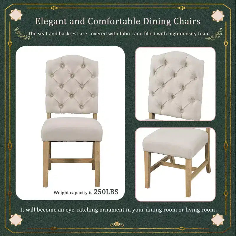 Retro Style Dining Table with Extendable Table and 4 Upholstered Chairs