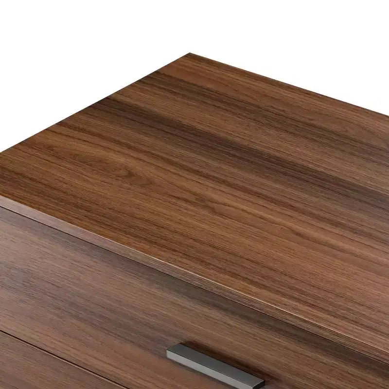42 Chest 5-Drawers Dresser Accent Cabinet Walnut