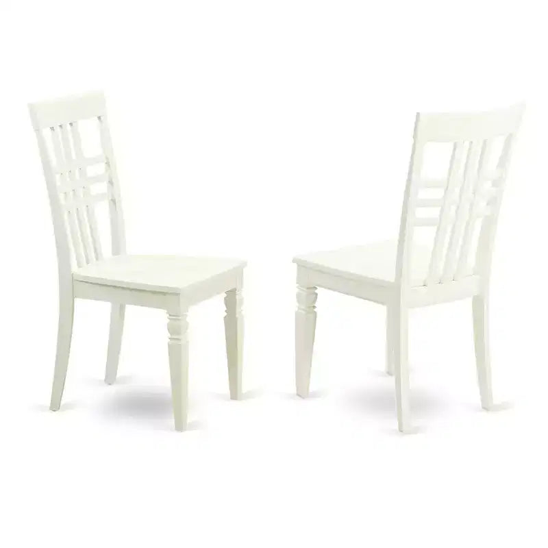 Beachy Beauty Dining Chair With Wood Seat - Linen