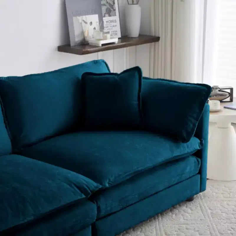Upholstered Loveseat and Couch Sofa Collection, Ideal for Living Room, Home Office or Lounge, 2+2 Seating