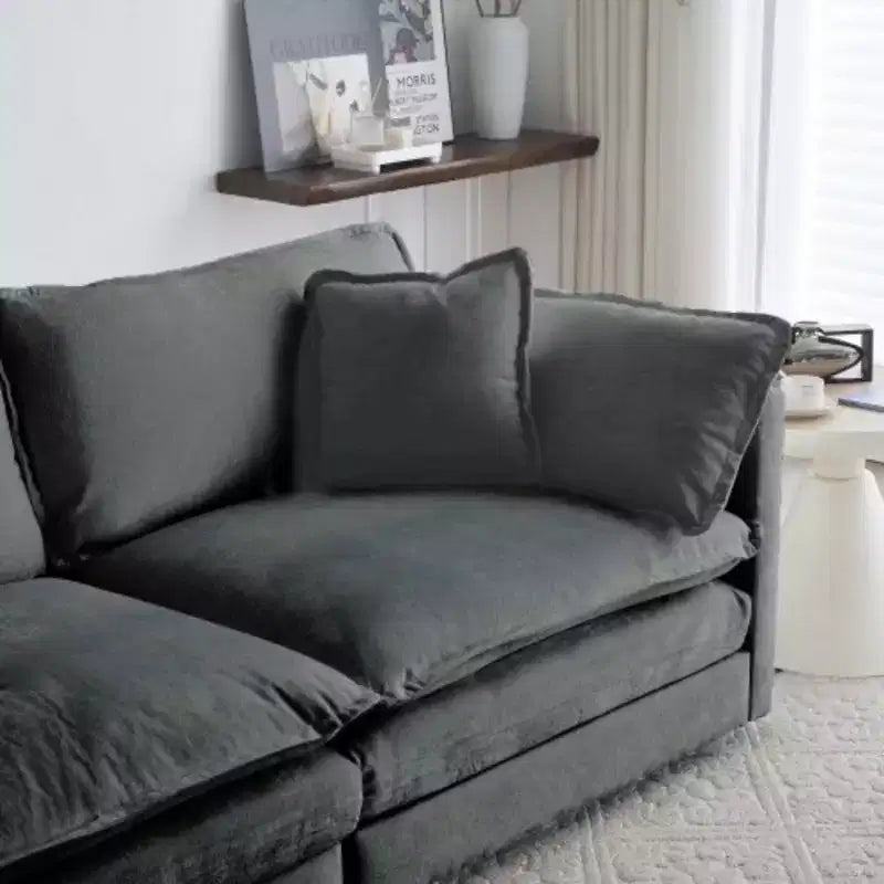 Upholstered Loveseat and Couch Sofa Collection, Ideal for Living Room, Home Office or Lounge, 2+2 Seating