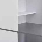 Bar Table Kitchen Pub Table Bistro Table for Dining Room with Cabinet