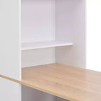 Bar Table Kitchen Pub Table Bistro Table for Dining Room with Cabinet