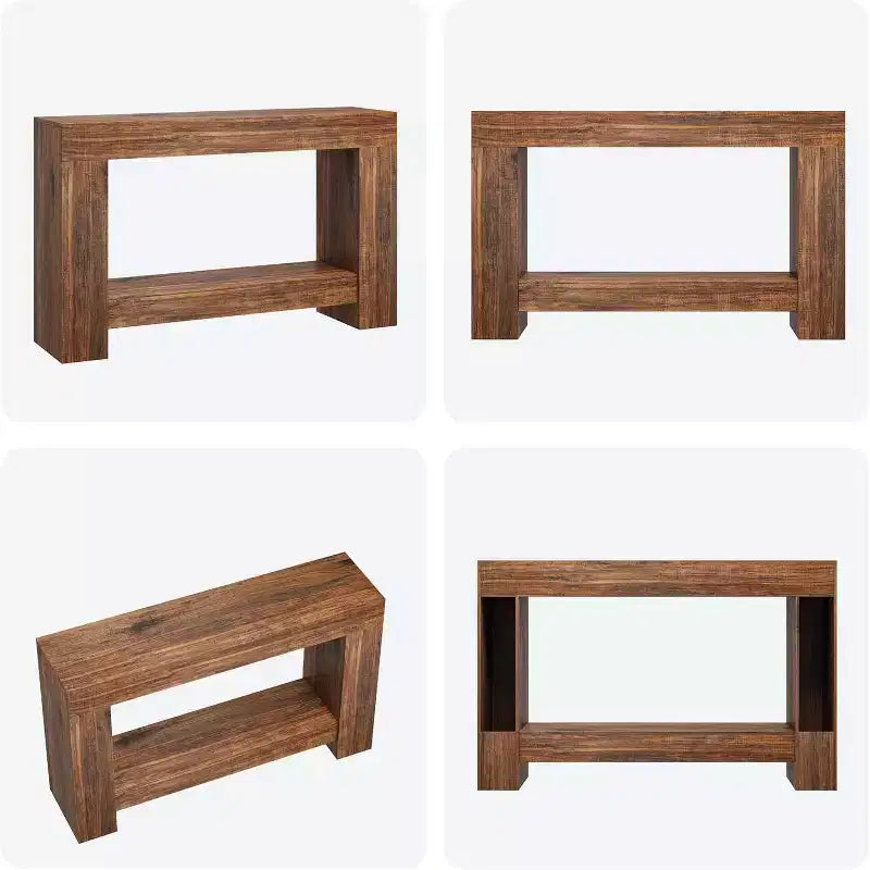 Rectangle Metal Table Top End Table 1-piece
