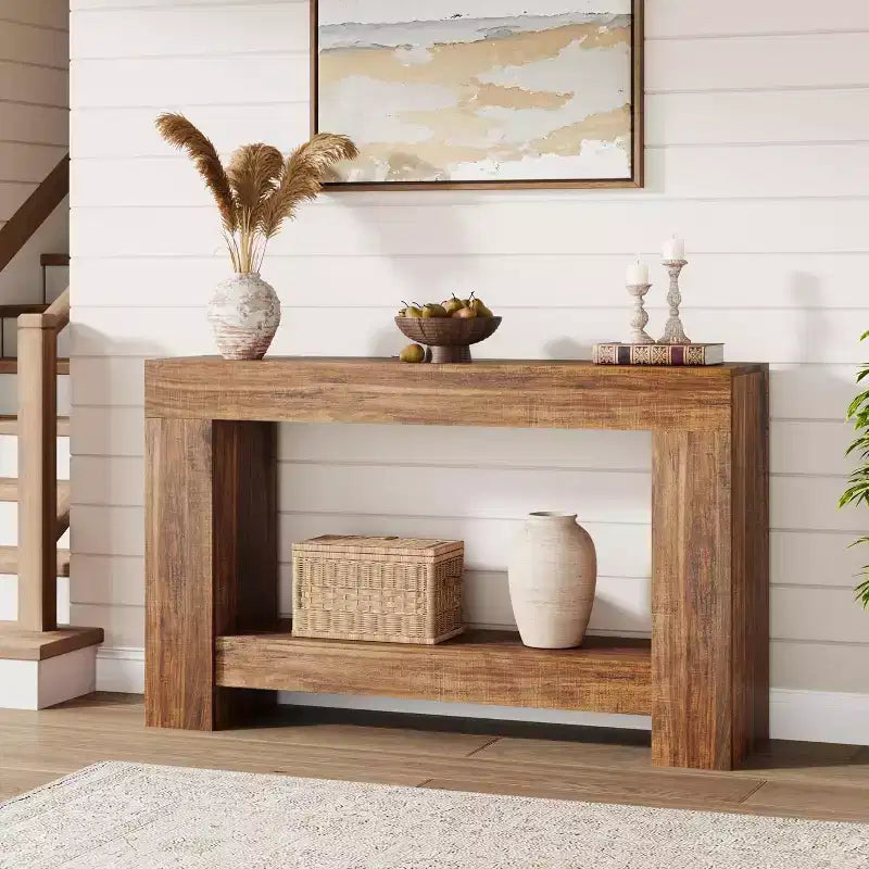 Rectangle Metal Table Top End Table 1-piece