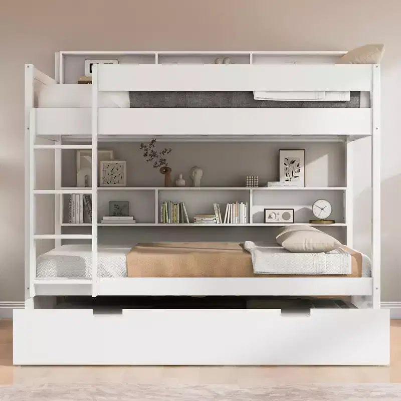 Hernandez Bunk Bed with Trundle