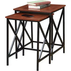 Rectangle Metal Table Top End Table 1-piece