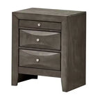 Rectangle Cherry Wood Nightstand For Living Room and Bedroom