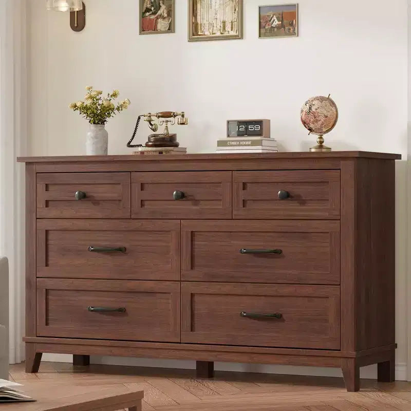 Connor Removable Two-Door Wall Cabinet with Adjustable Shelves, Walnut