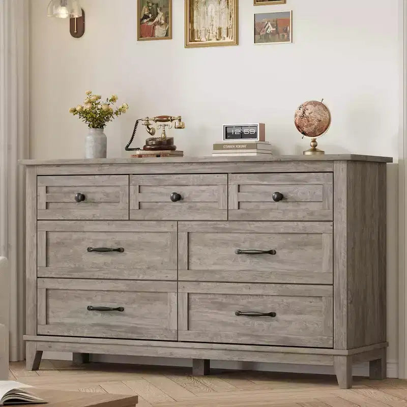 Connor Removable Two-Door Wall Cabinet with Adjustable Shelves, Walnut
