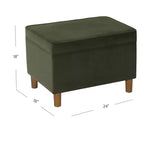 24" Dinah Storage Ottoman