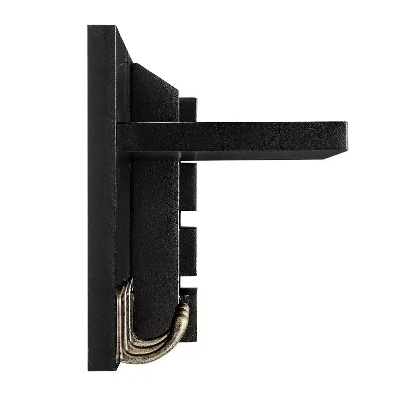 18 Utility Shelf with Pocket and Hanging Hooks