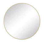Wall Mirror, 39 Inch/42 Inch Circular Home Decor Farmhouse Metal Framed Mirror, Round Vanity Dressing Mirrors