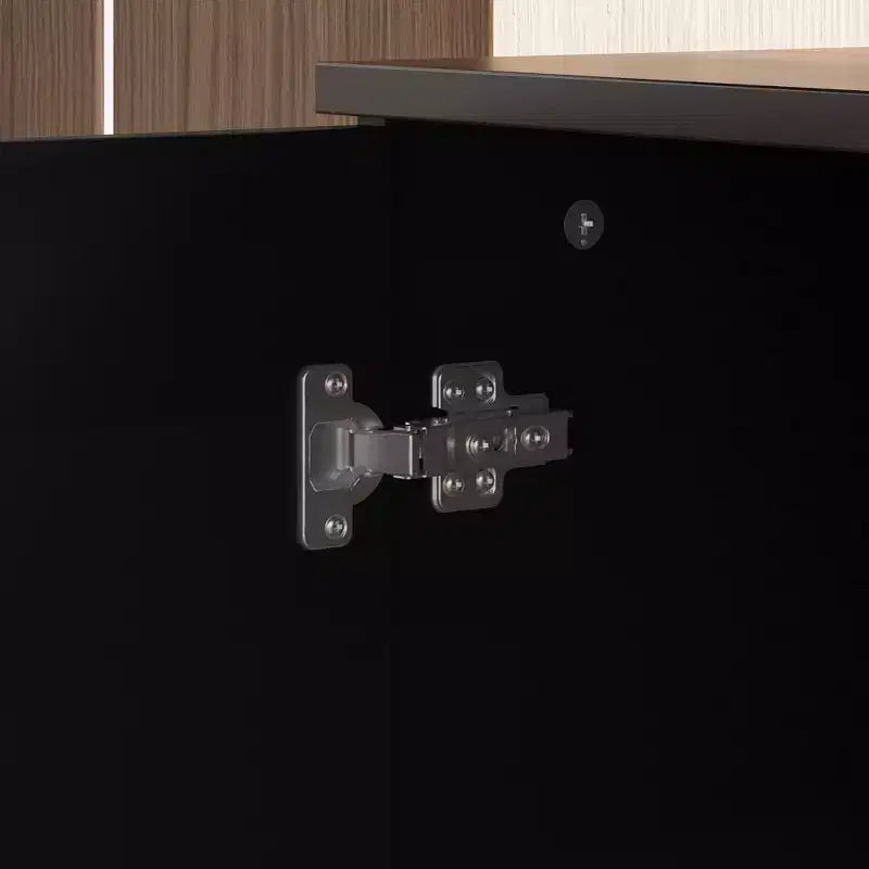 Height-Adjustable Computer Desk Office Desk Standing Desk: L-Shaped Spacious Desktop, Storage Cabinets